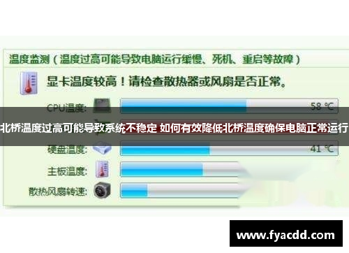 北桥温度过高可能导致系统不稳定 如何有效降低北桥温度确保电脑正常运行